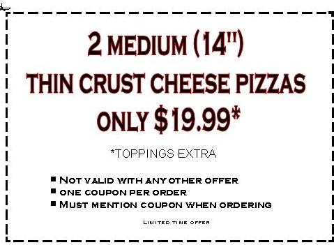 Pizza factory coupon code